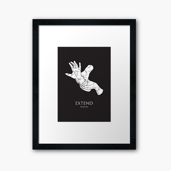 Extend Your Ki Framed Art Print