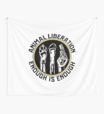 Animal Liberation Wall Tapestry