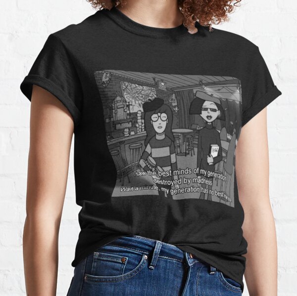 Daria et Jane Beat Poets T-shirt classique
