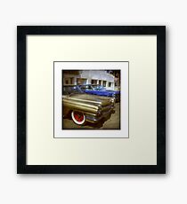 Cadillac Flashback Framed Print
