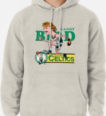 Larry Bird Retro Basketball Cartoon T Shirt Pullover Hoodie