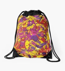 Icons from Japan Drawstring Bag