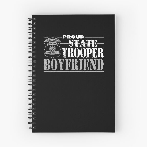 Artikelvorschau, Staat Trooper Boyfriend T Shirt State Trooper Geschenke entworfen und verkauft von shoppzee.