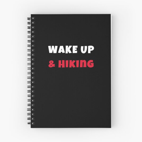 Item preview, Wake up and hiking Activities Hobbies Tshirt designed and sold by we1000.