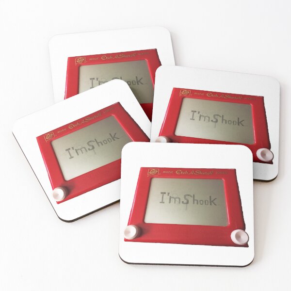 Item preview, I'm shook! etch-a-sketch designed and sold by RachelTintedRed.