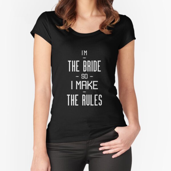 bride slogan t shirt