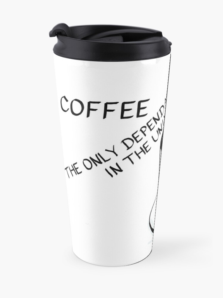 Alternate view of Dependable Coffee Travel Coffee Mug
