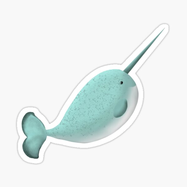 Narwhal - natures unicorn Sticker