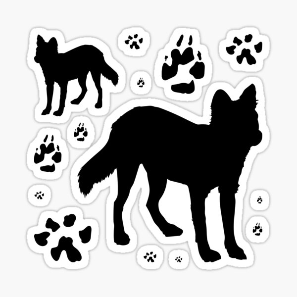 Dhole Sticker