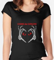 good comme des garcon. Women's Fitted Scoop T-Shirt