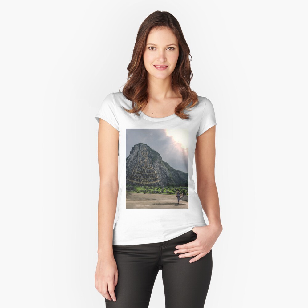 Item preview, Fitted Scoop T-Shirt designed and sold by darren-j-mcleod.