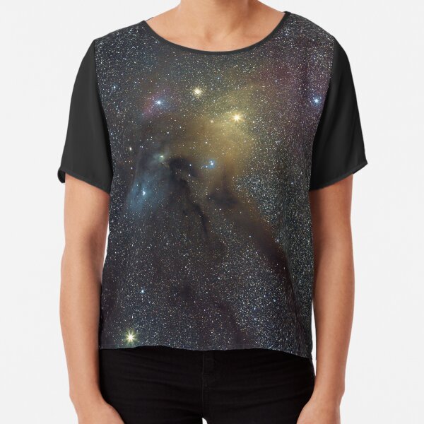 The Star Clouds of Rho Ophiuchi Chiffon Top