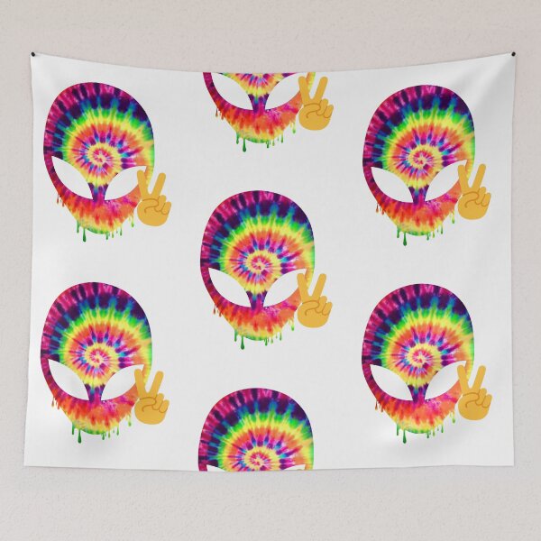 Item preview, Drippy Alien - Tie Dye designed and sold by sailorkaleb.
