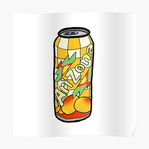 Póster «Mango Half & Half Arizona Iced Tea» de moodystudios Redbubble