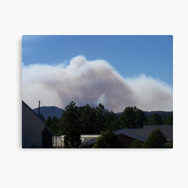 Fire Cloud Canvas Print