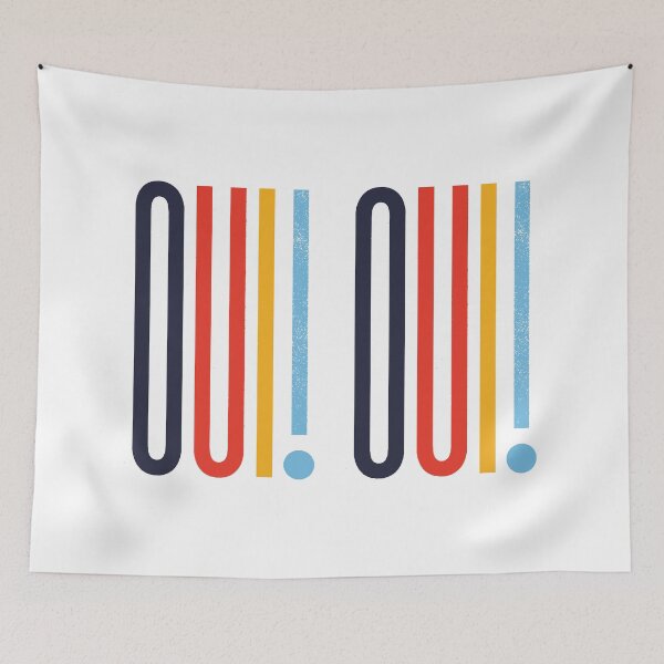 Item preview, OUI OUI French  designed and sold by thegoodzhut.