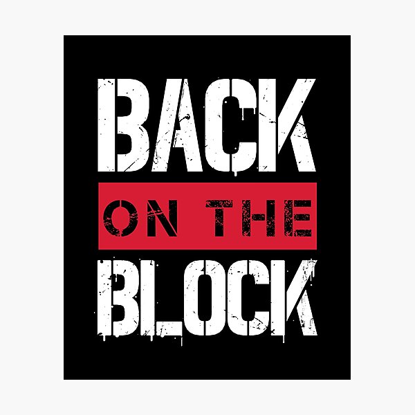 Item preview, Back On The Block (v1) designed and sold by BlueRockDesigns.