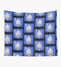 French France Coat of Arms 17377 Blason Louis Antoine de Bougainville Wall Tapestry