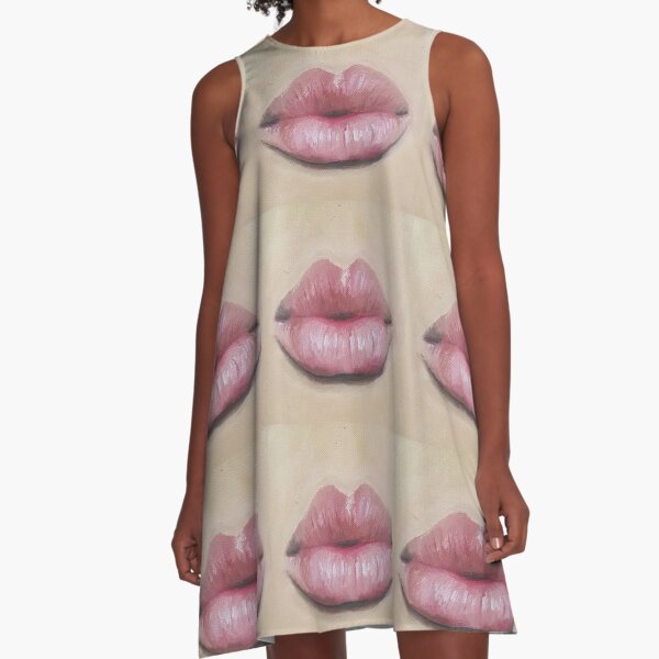 Kiss Me Softly A-Line Dress