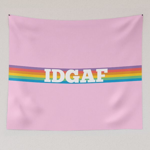 Artikelvorschau, IDGAF - MULTICOLOR & PINK entworfen und verkauft von macias.