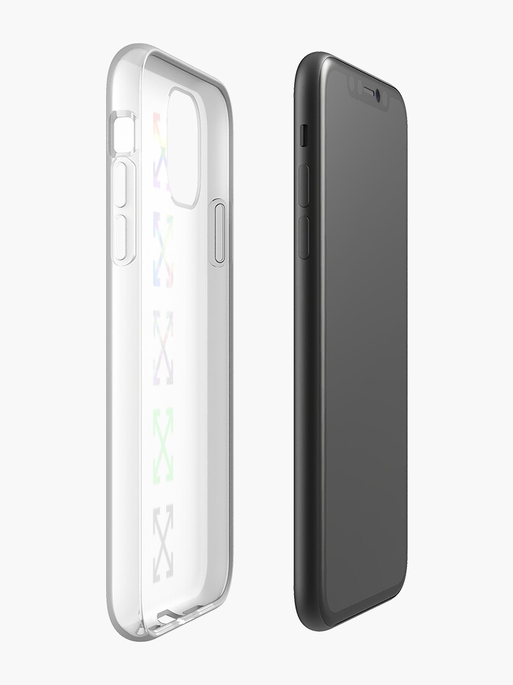Coque iPhone « Style arc-en-ciel inspiré blanc cassé », par thegoodzhut