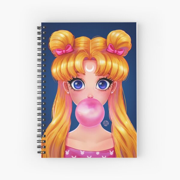 Bubblegum Usagi Spiral Notebook