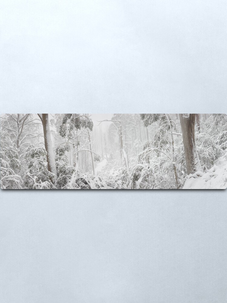 Alternate view of Snowy Trees, Alpine National Park, Victoria, Australia Metal Print