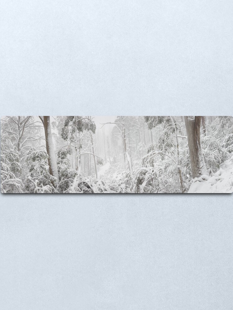 Alternate view of Snowy Trees, Alpine National Park, Victoria, Australia Metal Print
