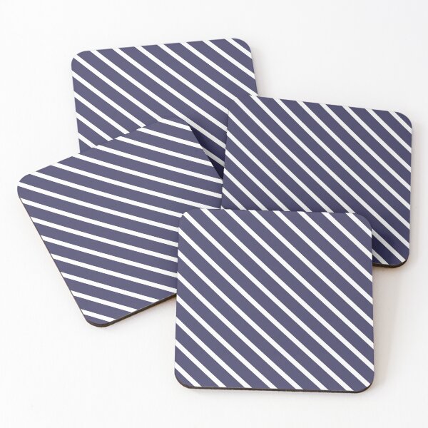 Item preview, Purple Grape Diagonal Stripes designed and sold by Moonshine Paradise.