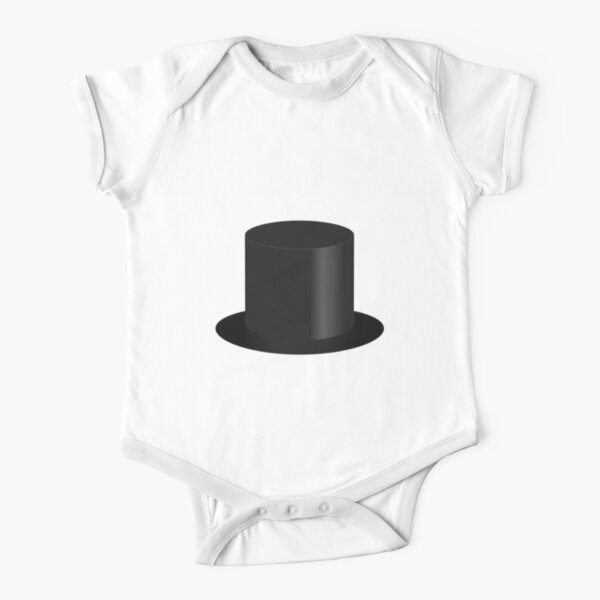 Top Hat Short Sleeve Baby One-Piece