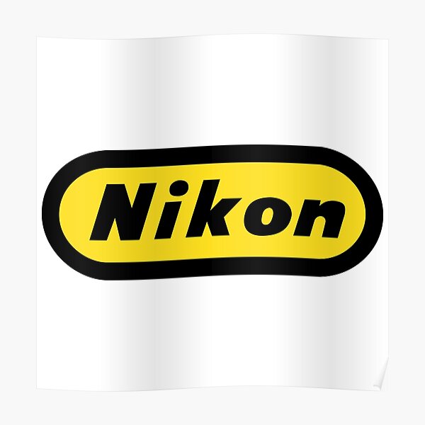 Classic Nikon Tribute Logo - Circa 1965 Poster
