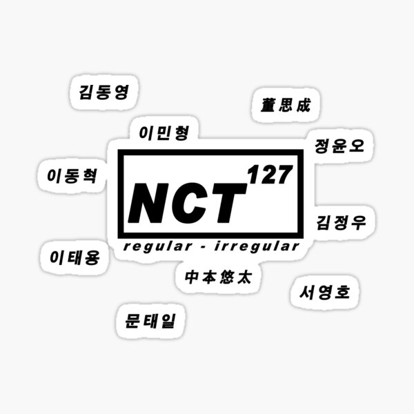 nct127 SuperM マーク レンチキュラー regular Nct 127 Logo Merch & Gifts for Sale | Redbubble