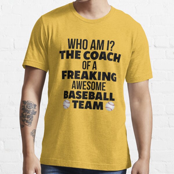 Best Dad Coach Ever, Funny Baseball Tee For Sport Lovers T Shirts, Hoodies,  Sweatshirts & Merch