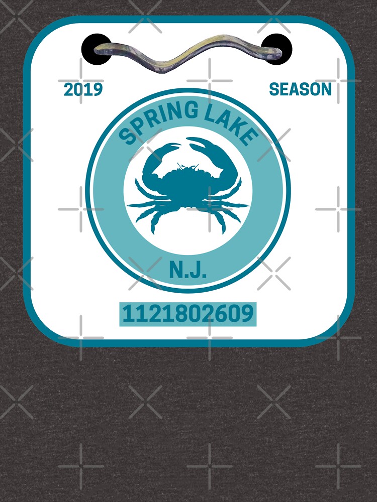 "Spring Lake New Jersey Beach Badge" Tshirt for Sale by fearcity Redbubble spring lake t