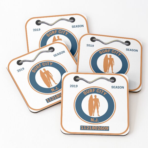Item preview, Surf City New Jersey Beach Badge  designed and sold by fearcity.