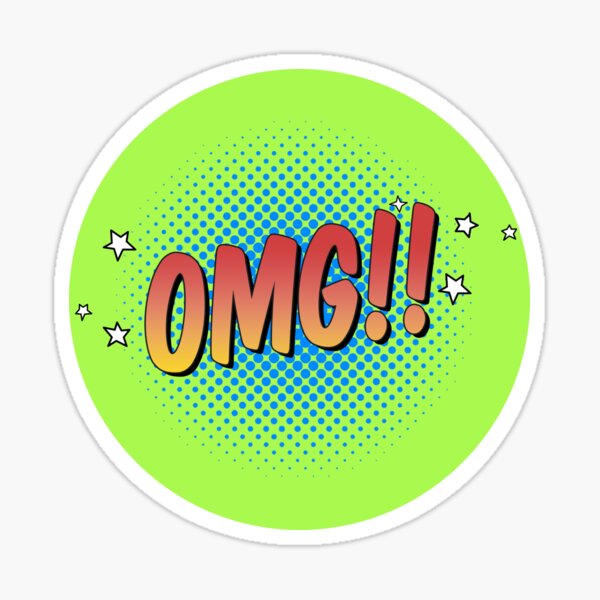 OMG From Avatars Vs Autocorrect Funny Humorous Gag Viral Video Merch Tee Shirt Mug Sticker