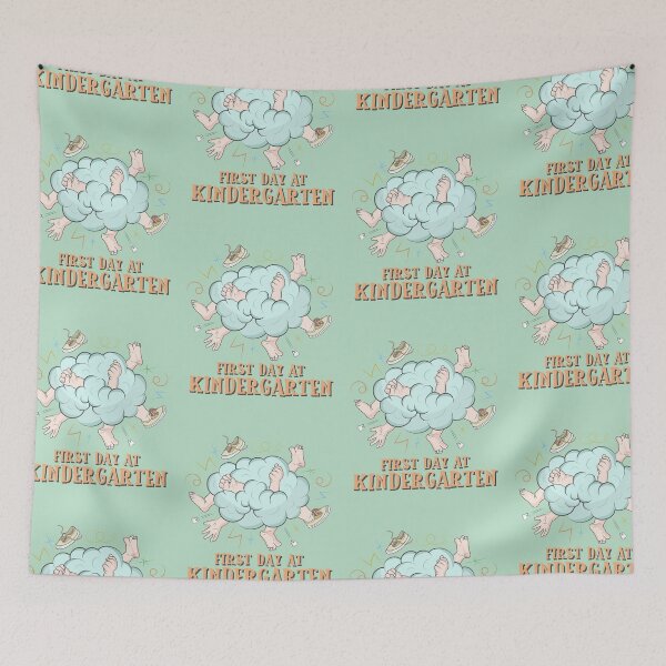 Item preview, First day at Kindergarten designed and sold by portokalis.