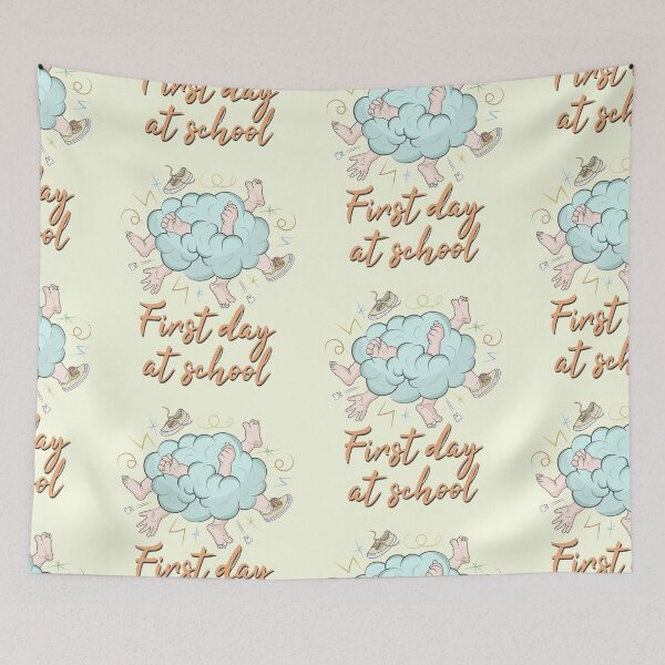 Item preview, First day at school funny design designed and sold by portokalis.