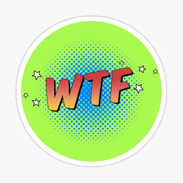 WTF OMG From Avatars Vs Autocorrect Funny Humorous Gag Viral Video Merch Tee Shirt Mug Sticker