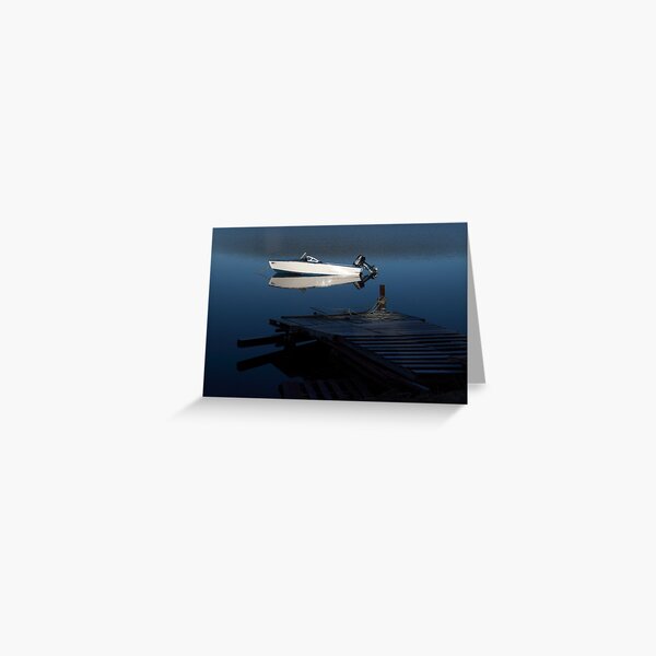 Blue Lake Greeting Card