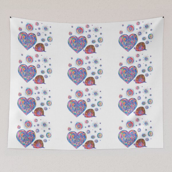 Item preview, Heart, snail and souls designed and sold by Ovahill.