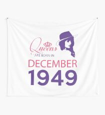 It's My Birthday 69. Made In December 1949. 1949 Gift Ideas. Wall Tapestry