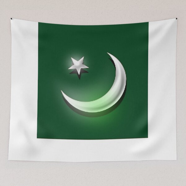 Item preview, Pakistan Flag  designed and sold by Clickcreations.