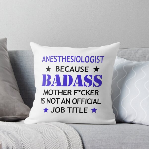 Item preview, Anesthesiologist Badass Mother F*cker Funny Birthday Christmas Gift designed and sold by smily-tees.