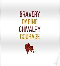 Red words Poster