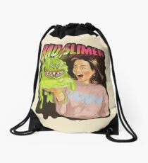 Bad slimer Drawstring Bag
