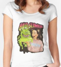 Bad slimer Women's Fitted Scoop T-Shirt