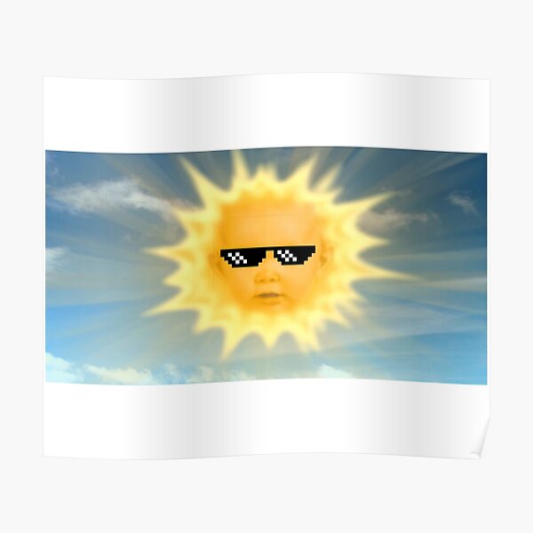 Poster Soleil Teletubbies Mlg Par Flow78 Redbubble