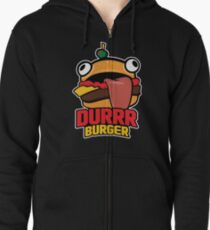 Durrr Burger Zipped Hoodie