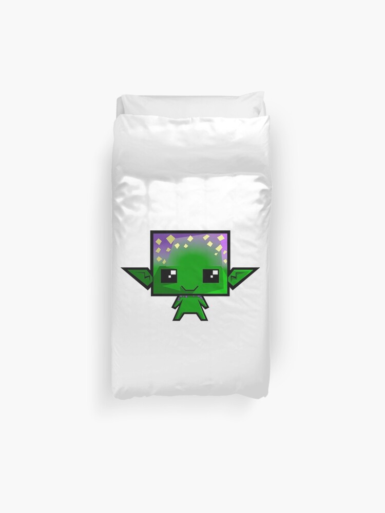 Alien Kawaii Duvet Cover By Lefad Redbubble - roblox character duvet covers redbubble